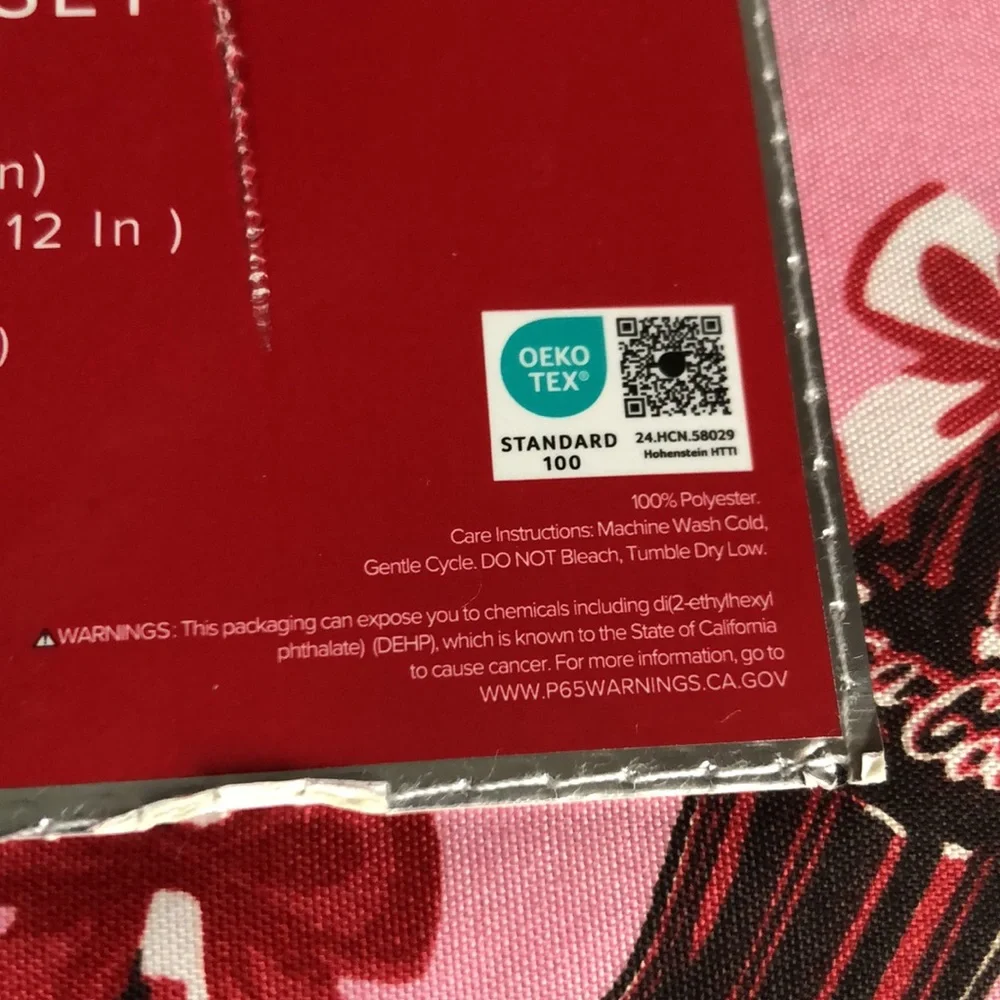 Coca Cola Coke TWIN Sheet Set